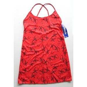 XOXO Red Lovers Chemise Nightgown - NEW